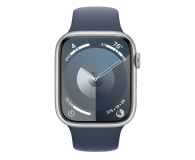 Apple Watch 9 45/Silver Aluminum/Storm Blue Sport Band M/L GPS - 1180328 - zdjęcie 2