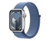Apple Watch 9 41/Silver Aluminum/Winter Blue Sport Loop GPS - 1180321 - zdjęcie 1