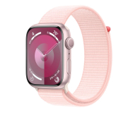 Apple Watch 9 45/Pink Aluminum/Light Pink Sport Loop GPS - 1180331 - zdjęcie 1