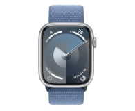 Apple Watch 9 45/Silver Aluminum/Winter Blue Sport Loop GPS - 1180329 - zdjęcie 2