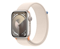 Apple Watch 9 45/Starlight Aluminum/Starlight Sport Loop GPS - 1180325 - zdjęcie 1