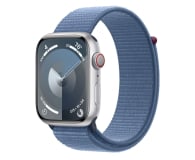 Apple Watch 9 45/Silver Aluminum/Winter Blue Sport Loop LTE - 1180384 - zdjęcie 1