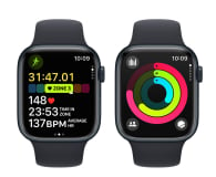 Apple Watch 9 45/Midnight Aluminum/Midnight Sport Band S/M LTE - 1180280 - zdjęcie 8