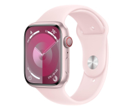 Apple Watch 9 45/Pink Aluminium/Light Pink Sport Band M/L LTE - 1180388 - zdjęcie 1