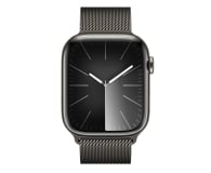 Apple Watch 9 45/Graphite Steel/Graphite Milanese Loop LTE - 1180293 - zdjęcie 2