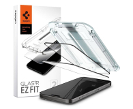 Spigen Glas.tr 'ez fit' 2-pack do iPhone 15 Pro Max black - 1178823 - zdjęcie 1