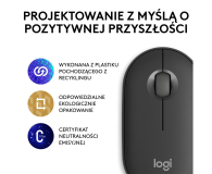 Logitech M350s Pebble Mouse 2 grafit - 1172756 - zdjęcie 15