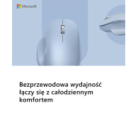 Microsoft Bluetooth Ergonomic Mouse Niebieski - 599710 - zdjęcie 3