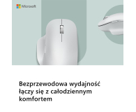 Microsoft Bluetooth Ergonomic Mouse Lodowa Biel - 599708 - zdjęcie 3