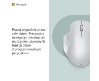Microsoft Bluetooth Ergonomic Mouse Lodowa Biel - 599708 - zdjęcie 5