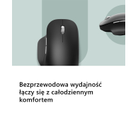 Microsoft Bluetooth Ergonomic Mouse Czarny - 599707 - zdjęcie 3