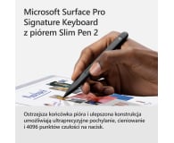 Microsoft Surface Pro Keyboard z piórem Slim Pen 2 Platynowy - 722773 - zdjęcie 7
