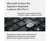 Microsoft Surface Pro Keyboard z piórem Slim Pen 2 Czerwony mak - 721483 - zdjęcie 6
