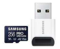 Samsung 256GB microSDXC PRO Ultimate 200MB/s z czytnikiem (2023) - 1182077 - zdjęcie 1
