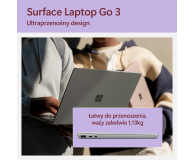 Microsoft Surface Laptop Go 3 i5/8GB/256GB (Platynowy) - 1182767 - zdjęcie 13