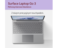 Microsoft Surface Laptop Go 3 i5/8GB/256GB (Platynowy) - 1182767 - zdjęcie 14