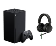Microsoft Xbox Series X + XSX Stereo Headset - Przewodowe - 1046830 - zdjęcie 1