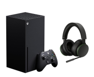 Microsoft Xbox Series X + XSX Stereo Headset - Bezprzewodowe - 1046827 - zdjęcie 1