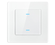 Avatto Dotykowy Włącznik Światła WiFi Podwójny TUYA (biały) - 1177062 - zdjęcie 1