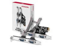 Axagon Kontroler PCIe 4x port szeregowy RS232 250 kbps - 1212032 - zdjęcie 3