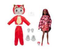 Barbie Cutie Reveal Lalka Kotek-Panda Seria Kostiumy zwierząt - 1212816 - zdjęcie 4