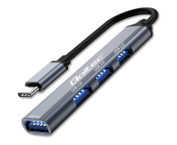 Qoltec USB-C 3x USB 2.0, 1x USB 3.0 - 1213289 - zdjęcie 1