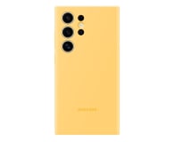 Samsung Silicone Case do Galaxy S24 ultra żółty - 1210646 - zdjęcie 1