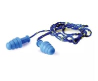 WALKER'S Zatyczki do uszu Walker's gumowe niebieskie ze sznurkiem - 1057468 - zdjęcie 1