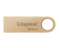 Kingston 64GB DataTraveler SE9 G3 220MB/s USB 3.2 Gen 1 złoty - 1218116 - zdjęcie 1