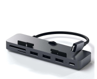 Satechi Clamp Hub Pro do iMac (USB-C, 3x USB-A, micro/SD) (silver) - 1209992 - zdjęcie 2