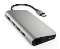 Satechi Multi-Port Adapter (USB-C, 3xUSB-A, HDMI, Ethernet) - 1209978 - zdjęcie 1