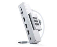 Satechi Clamp Hub do iMac (USB-C, 3x USB-A, micro/SD) (silver) - 1209994 - zdjęcie 3