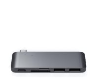 Satechi Passthrough Hub (USB-C, 2x USB-A, micro/SD) (space gray) - 1209997 - zdjęcie 4
