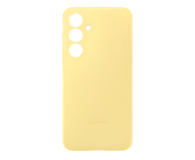Samsung Silicon Case do Galaxy S24 FE Yellow - 1285913 - zdjęcie 1