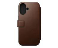 Nomad Modern Leather Folio do iPhone 16 brown - 1288735 - zdjęcie 1