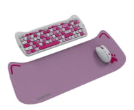 CANYON Zestaw klawiatura i mysz HSET-W6 Pink z podkładką - 1283179 - zdjęcie 2