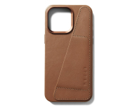Mujjo FullLeatherWallet Case iPhone 15 Pro Max MagSafe tan - 1296439 - zdjęcie 1