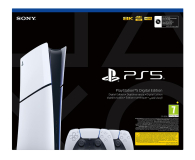 Sony PlayStation 5 Digital D Chassis + DualSense White - 1210593 - zdjęcie 1