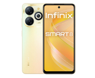 Infinix Smart 8 3/64GB Shiny Gold 90Hz - 1217506 - zdjęcie 1