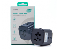 Aukey Ładowarka podróżna - adapter EU/US/UK/AUS 15W - 1220043 - zdjęcie 2
