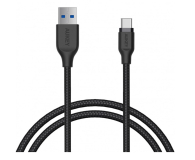 Aukey Kabel USB-A - USB-C 5Gbps QC 15W  2m w oplocie - 1220093 - zdjęcie 1