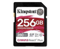Kingston 256GB SDXC Canvas React Plus UHS-II V60 4K - 1230567 - zdjęcie 1