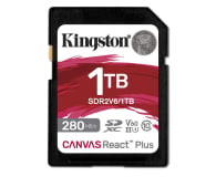 Kingston 1TB SDXC Canvas React Plus UHS-II V60 4K - 1230574 - zdjęcie 1