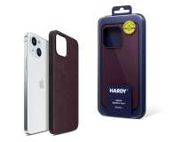 3mk HARDY MagFabric Case do iPhone 15 mulberry - 1227939 - zdjęcie 1