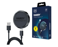 3mk Hardy Wireless Charger 2in1 15W Black - 1228058 - zdjęcie 2