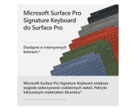 Microsoft Surface Signature Pro Keyboard Czarny - 1158738 - zdjęcie 2