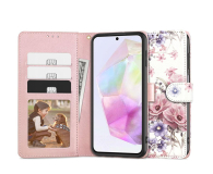 Tech-Protect Wallet do Samsung Galaxy A35 5G Blossom Flower - 1231694 - zdjęcie 1
