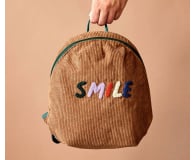 Lassig Plecak mini sztruks Little Gang Smile Caramel - 1233281 - zdjęcie 5