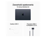Apple MacBook Air M3/24GB/1TB/Mac OS Północ 10R GPU - 1228129 - zdjęcie 9