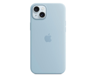 Apple Silikonowe etui z MagSafe iPhone 15 Plus jasnoniebieskie - 1228551 - zdjęcie 1